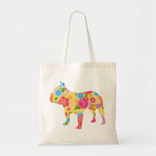 Tote Bag Bouledogue français (Devant)
