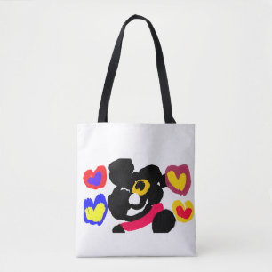 Tote Bag Bouledogue français utilise
