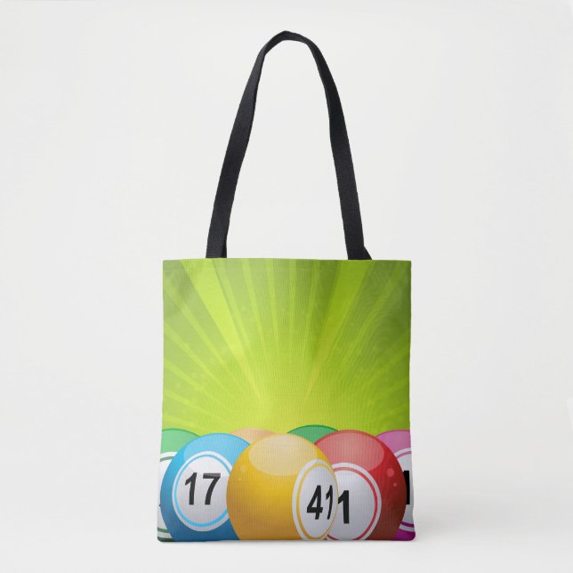 Tote Bag Boules de bingo-test (Devant)