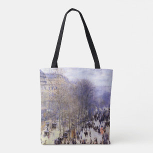 Tote Bag Boulevard des Capucines par Claude Monet, Beaux-ar
