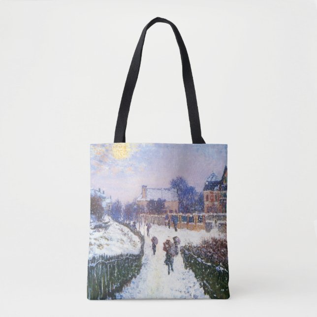 Tote Bag Boulevard Saint Denis Argenteuil par Claude Monet (Devant)
