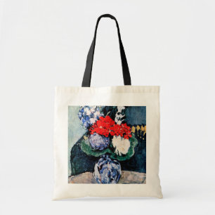 Tote Bag Bouquet avec Little Delft, Paul Cezanne
