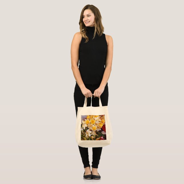 Tote Bag Bouquet Budget Fourre-tout (Devant (modèle))