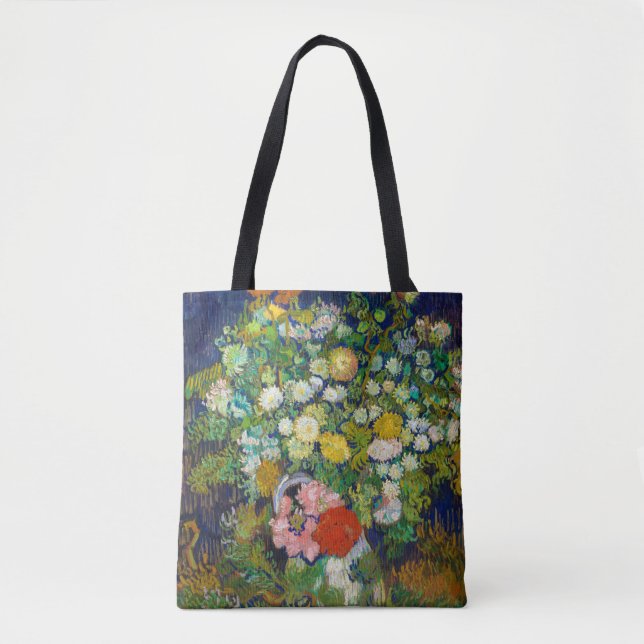 Tote Bag Bouquet de fleurs dans un Vase, Van Gogh (Devant)