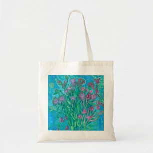 Tote Bag Bouquet de fleurs d'été fleur sauvage peinture flo