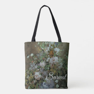 Tote Bag Bouquet de printemps de Pierre-Auguste Renoir 1866