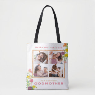 Tote Bag Bouquet de souvenirs : Fête des mères personnalisé