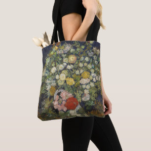 Tote Bag Bouquet de Vincent van Gogh des fleurs dans un