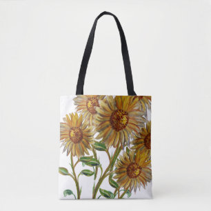 Tote Bag bouquets de joyeux tournesols