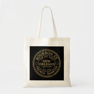 Tote Bag Bourbon Street New Orleans Quartier français Détre