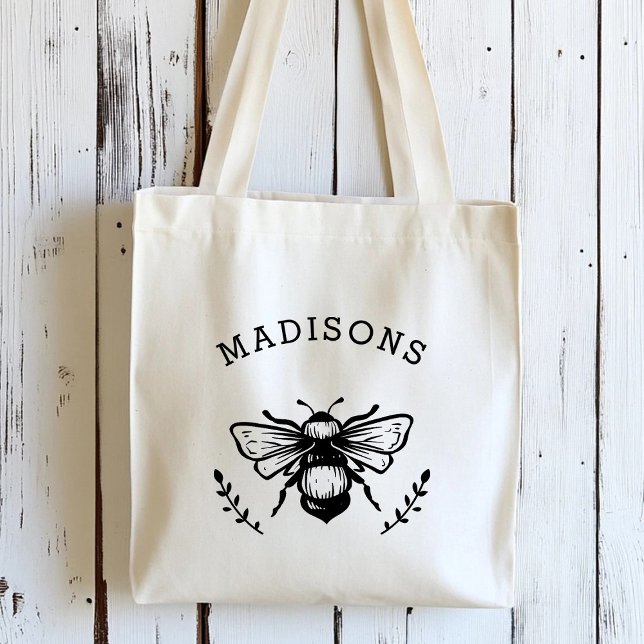 Tote Bag Bourdon rust (Créateur téléchargé)