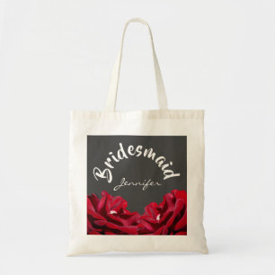 Tote Bag Bourgogne customisé par demoiselle d'honneur