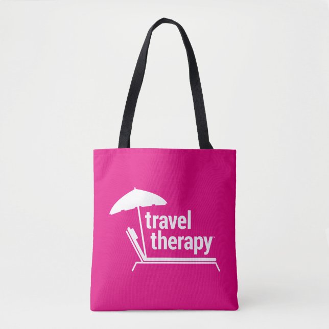 Tote Bag Bourse de thérapie de voyage (Devant)