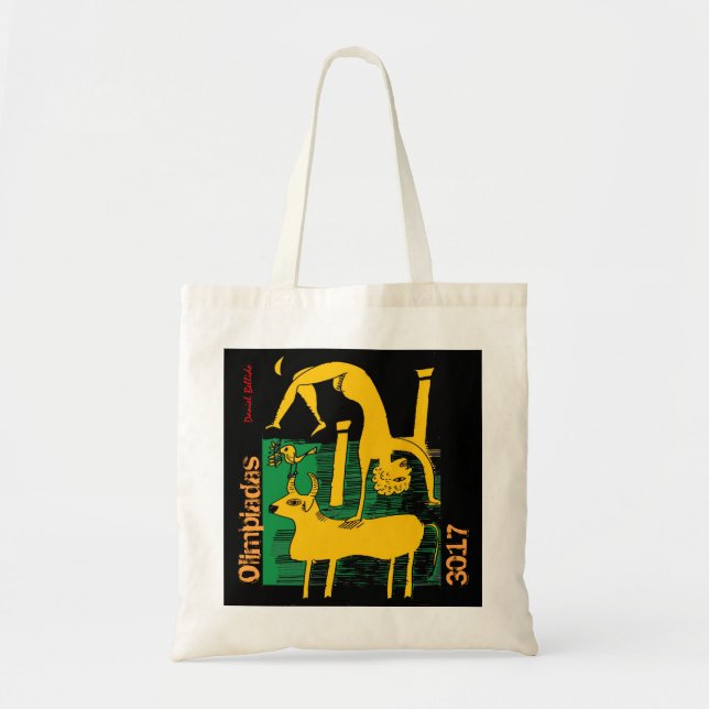 Tote Bag bourse olympiades Grèce (Devant)
