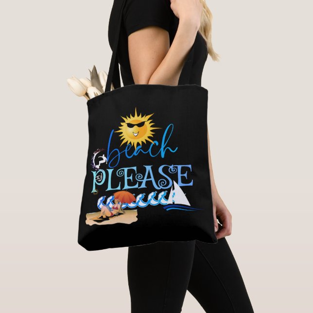 Tote Bag Boutique de Surf vintage (De près)