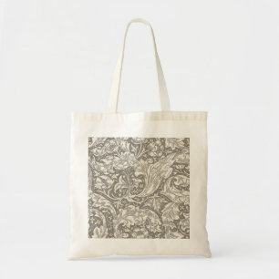 Tote Bag Bouton de fiancé de William Morris damassé antique
