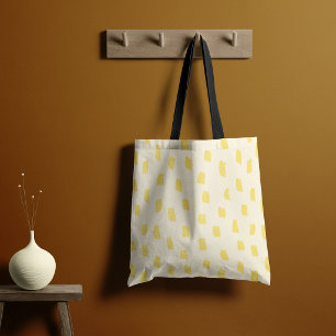 Tote Bag Bouton jaune marque libre