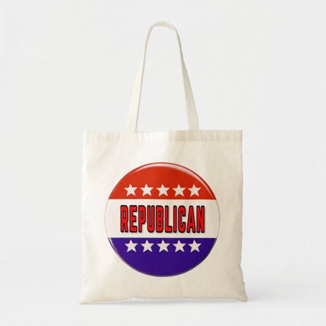 Tote Bag Bouton républicain (Devant)