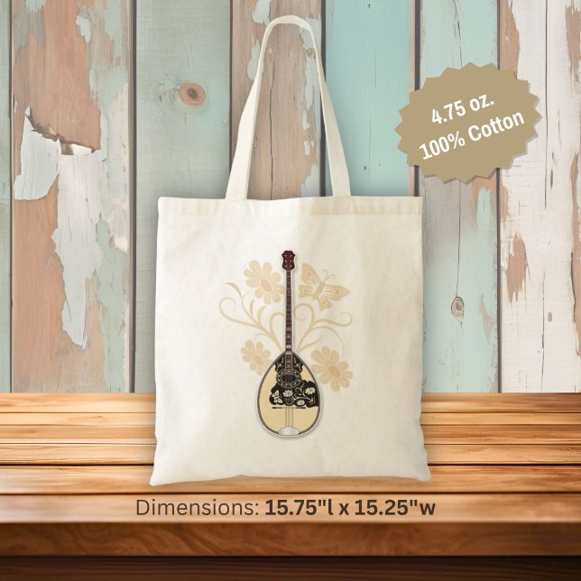Tote Bag Bouzouki (Créateur téléchargé)