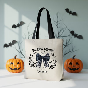 Tote Bag Bow Crew Personnalisé fourre-tout, Halloween Coque