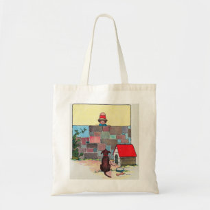 Tote Bag Bow-wow ! À qui es-tu chien ? Nursery Rhyme