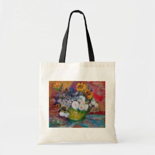 Tote Bag Bowl avec fleurs, Van Gogh