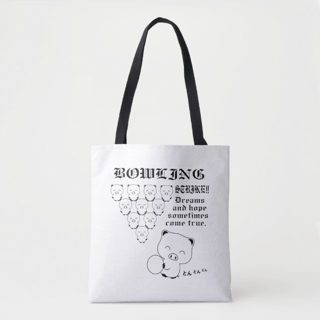 Tote Bag Bowling (Devant)