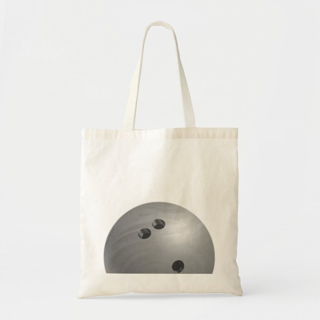 Tote Bag Bowling Ball Grey (Devant)