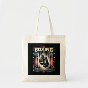 Tote Bag Boxe américaine - Boxer Vintage Bo