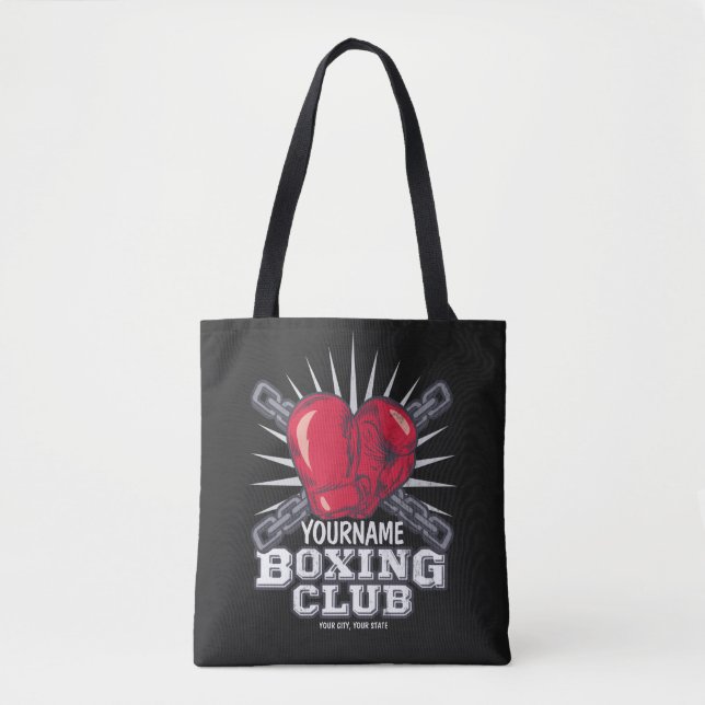 Tote Bag Boxer champion de course (Devant)