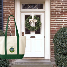 Boxwood Wreath Blue Bow Contrast Trier Bateau