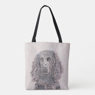 Tote Bag Boykin Spaniel Paining - Cute Original Dog Art