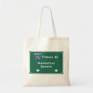 Tote Bag Br Manhattan de NYC New York City Triboro d'un