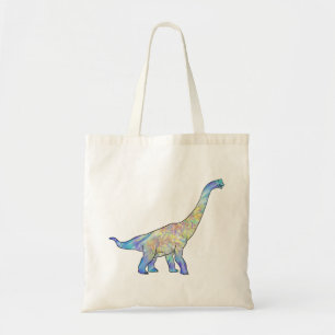 Tote Bag Brachiosaure Dinosaure Jurassique Préhistorique Mi