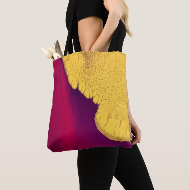 Tote Bag Braises dorées Abstrait (De près)