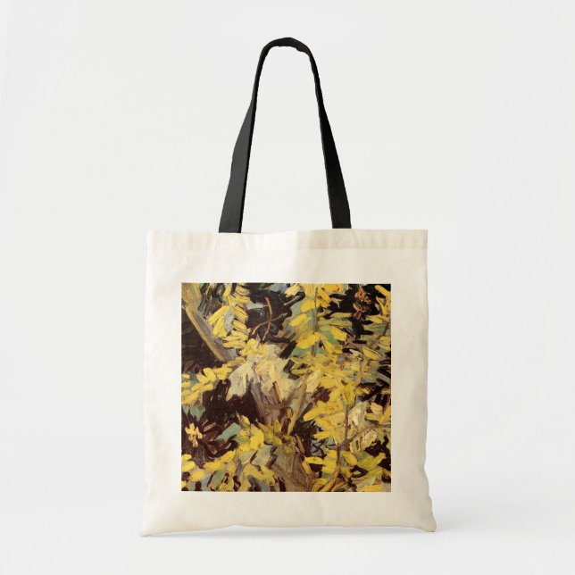 Tote Bag Branches de l'acacia florissante par Vincent van G (Devant)