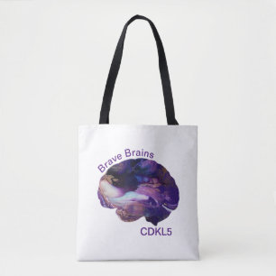 Tote Bag Brave Brains CDKL5