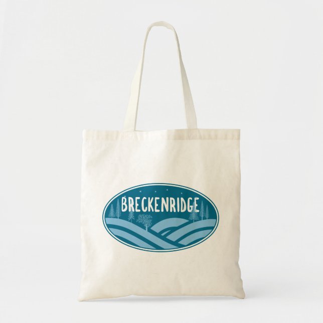 Tote Bag Breckenridge Colorado Extérieur (Devant)