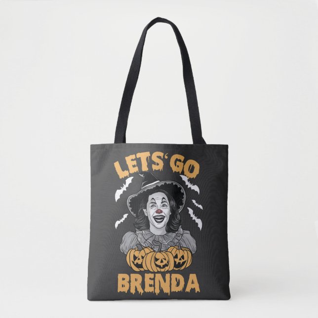 Tote Bag Brenda Éffrayant Halloween Kamala Harris (Devant)