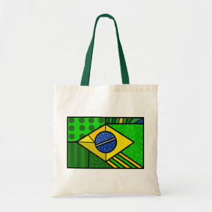 Tote Bag Brésil Brazil brazilian flag