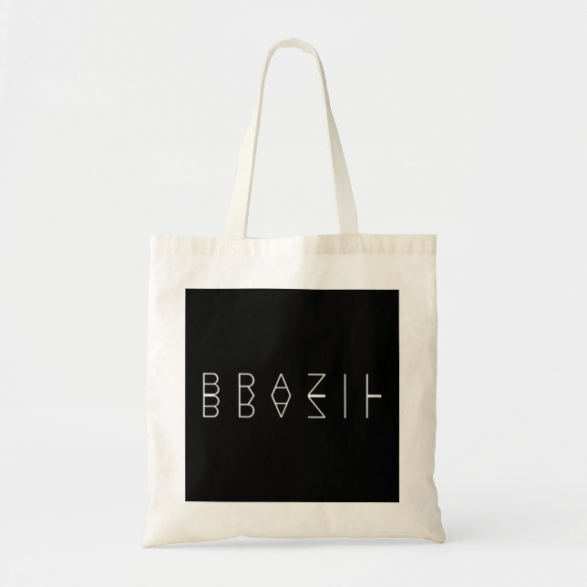 Tote Bag Brésil Réflexions - Brésil Word Art Souvenir (Devant)