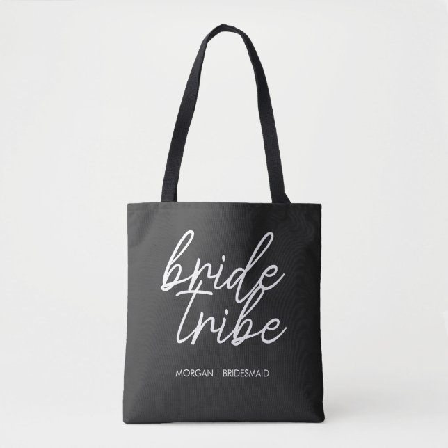 Tote Bag Bride Tribe | Demoiselle d'honneur pour l'enterrem (Devant)