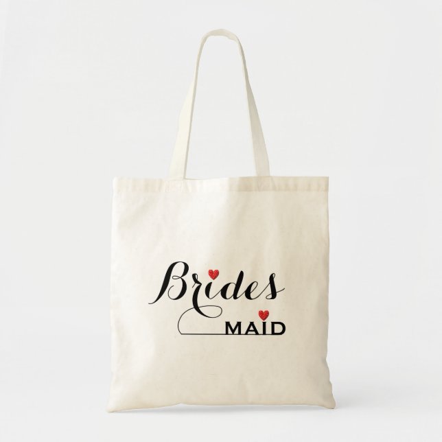 Tote Bag Bridesmaid Customisé (Devant)