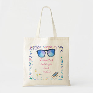 Tote Bag Bridesmaiers Bachelorette Beach Destination