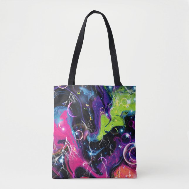 Tote Bag Brillance et bulles  (Devant)