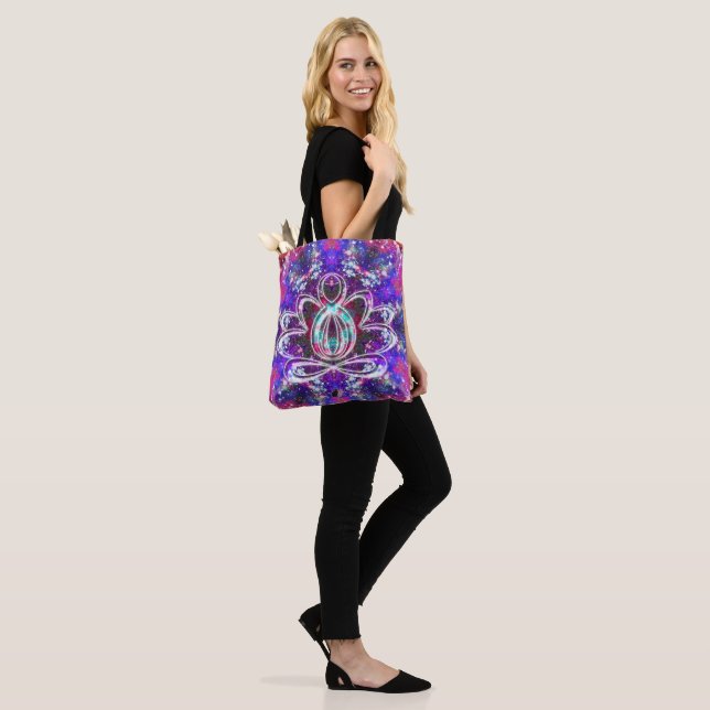 Tote Bag Brilliance Zen Lotus (Sur le modèle)