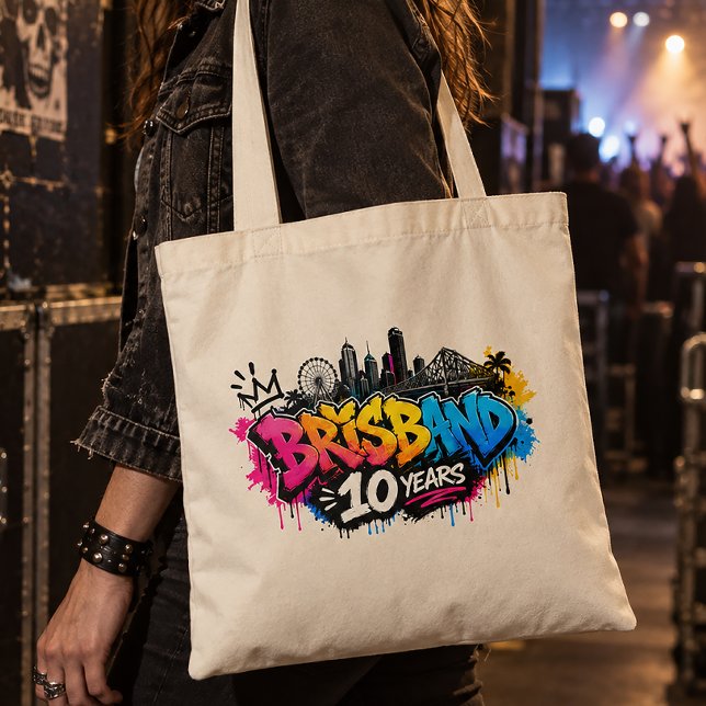 Tote Bag Brisbane 10 ans (Créateur téléchargé)