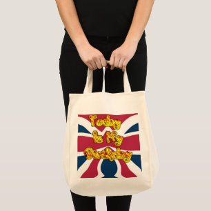 Tote Bag British Birday Gifts Art Print