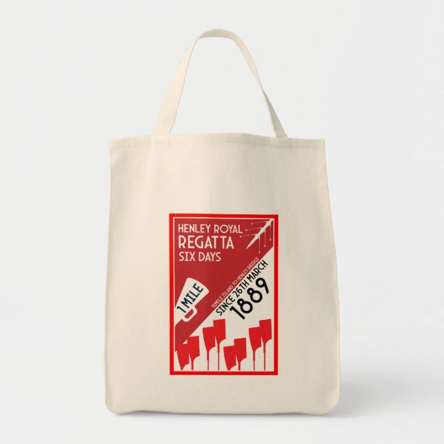 Tote Bag British River Thames Regatta (Devant)