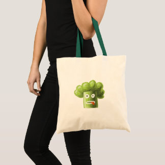 Tote Bag Brocoli drôle de bande dessinée